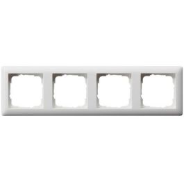 GIRA 021404 Marco 4 enchufes blanco mate Estándar 55 Precio: 25.9182. SKU: B18GP8EW7Z