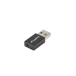 Lanberg Adaptador USB 3.1 Tipo C a USB-A, Compatible con Carga y Sincronización, Negro Precio: 4.99000007. SKU: S5604068