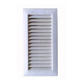 Fepre Rejilla de ventilación para empotrar 13.3x26cm con marco ABS blanco profesional y doméstico Precio: 3.99399946. SKU: S7902415