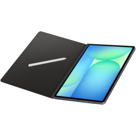 Samsung Smart Book Cover para Galaxy Tab S10 FE+, Funda Negra con Soporte, Portabolígrafo y Función Auto On/Off para Tablet de 10.9"