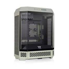 Thermaltake CA-1Z1-00MEWN-00 Carcasa PC Midi Tower Verde Claro, 2 Ventiladores Superiores 140mm