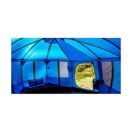 Coleman OctaGo - Tienda de Campaña para 3 Personas, Estructura Rígida, 7.5 m², Impermeable (2m), Incluye Funda de Transporte