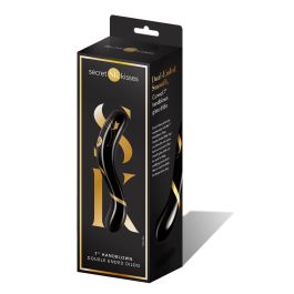 Consolador de Doble Penetración Secret Kisses Negro