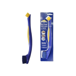 Kerkom Cepillo Doble Fibra Dura Suave para Limpieza Juntas y Rincones 27.5x4x2.8 cm Precio: 2.50000036. SKU: B16XZAS9ZF