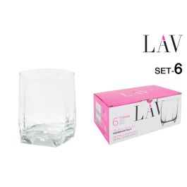 Set de 6 vasos de agua Tuana 320 cc - Lav (8 Cajas) Precio: 51.98999982. SKU: B15BZEKATX