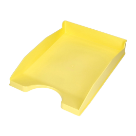 Q-connect Bandeja sobremesa plástico amarillo pastel opaco 240x70x340 mm Precio: 2.78999985. SKU: B1GVBFDLWZ