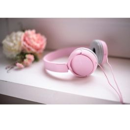 Sony Auriculares MDRZX110APP Rosa Plegable con Micrófono