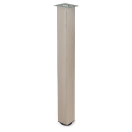 Herrajes Alk Rigo 60X60-710 - Juego de 4 Patas Regulables para Mesa Fija, Níquel Satinado Precio: 46.49999992. SKU: B1JJLF3T8W