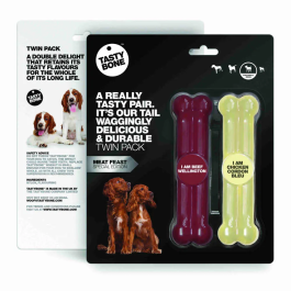 Tasty Bone Twin Pack Ternera Cordon Bleu Small Precio: 14.5079001331. SKU: B19HZXJNPH