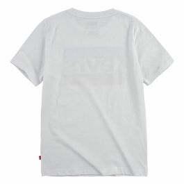 Camiseta de Manga Corta Infantil Levi's 9E8568-001 Blanco