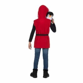 Disfraz yo quiero ser explorador/a del polo norte gafas de ski, chaleco con capucha y pingüino de peluche talla 3-5 y Disfraz yo quiero ser explorador/a del polo norte gafas de ski, chaleco con capucha y pingüino de peluche talla 3-5 y