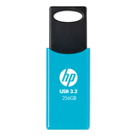 HP 712w Unidad Flash USB Tipo A de 256 GB, USB 3.2 Gen 1 (3.1 Gen 1), Velocidad de Lectura 120 MB/s, Diseño Deslizante, Color Azul Precio: 20.78999978. SKU: B1BFYH7Q34