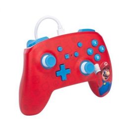 Power A NSGP0001-01 Mando con Cable Mejorado para Nintendo Switch - Diseño WOO-HOO! Mario Power A NSGP0001-01 Mando con Cable Mejorado para Nintendo Switch - Diseño WOO-HOO! Mario