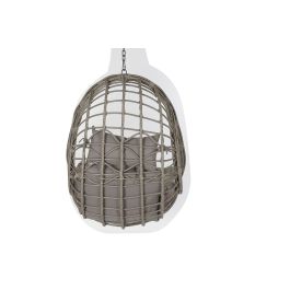 DKD Home Decor Sillón Colgante Terraza y Jardín Colección Breeze Gris 70 x 110 x 90 cm