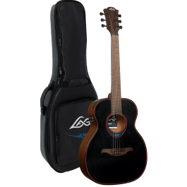 LAG Guitarra Acústica Travel A/E Blue Wave 1