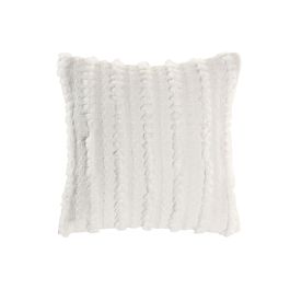 DKD Home Decor Cojín Urban Crudo 45 x 45 cm (2 Unidades) de poliéster con cremallera y chenilla Precio: 26.49999946. SKU: B1GD8T29XW