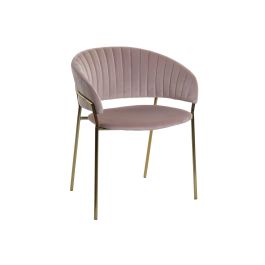 DKD Home Decor Silla Rosa Palo Dorado 53 x 73 x 58 cm (2 Unidades) Precio: 177.58999995. SKU: B1G7ZDEN5Q