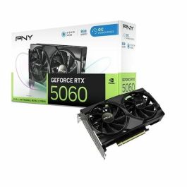 Pny GeForce RTX 5060 8GB GDDR7 OC Dual Fan Tarjeta Gráfica Gaming Arquitectura Blackwell DLSS 4 Ray Tracing PCIe 5.0