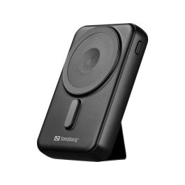 Sandberg Powerbank Batería Externa 10000mAh Magnético MagSafe para iPhone Carga Inalámbrica Qi Rápida 22.5W USB-C Pantalla LCD