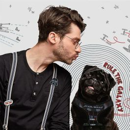 Arnés para Perro Star Wars Negro XXS Arnés para Perro Star Wars Negro XXS