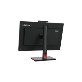Lenovo T24v-30 Monitor 23.8" FHD IPS 75Hz 4ms con Webcam y Altavoces - HDMI, DP, VGA, USB - Negro