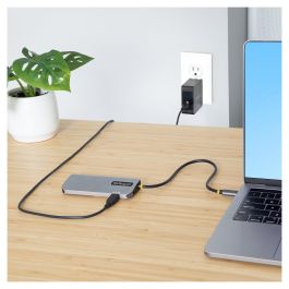 Hub USB Startech 127B-USBC-MULTIPORT Gris