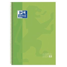 Bloc Oxford School Eu.Book 1 Micro.Tapa Extra A4+ 80H Cuadric.5X5 90G Verde Fluo 5 unidades Precio: 24.78999963. SKU: S8414298
