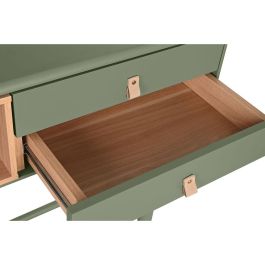 Consola Home ESPRIT Verde Poliuretano Madera MDF 120 x 35 x 90 cm