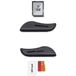 Aisens Lector de Tarjetas Inteligente DNI con Lector de Tarjetas SIM, SD, Micro SD, MMC, RS-MMC, MMC Micro, Negro - Compatible con FIPS 201, FIPS TAA e ISO 7816