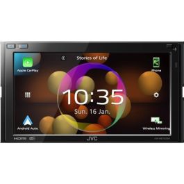JVC KW-M875DBW 2 DIN Autorradio 180W Pantalla Táctil 6.8" WiFi Bluetooth Compatible Android Auto Apple CarPlay