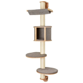 Kerbl Árbol para gatos de pared KER4018653927694 - 168 cm de alto - Dolomit Tofana - Gris Precio: 122.49999949. SKU: B18NV52DK3