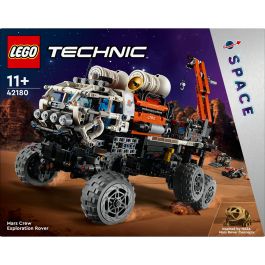 LEGO Technic 42180 Mars Manned Exploration Rover, Vehículo Espacial Tripulado, Juguete de Construcción Inspirado en la Exploración de Marte