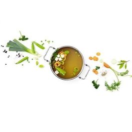 Fissler 086-112-24-000/0 Olla con Tapa 24cm 5.7L Acero Inoxidable Fondo Superthermic Apto Inducción