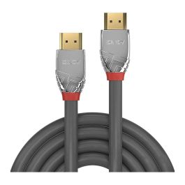 Lindy Cromo Line Cable HDMI Estándar 10m, Soporte 4K@60Hz, Chapado en Oro 24K, Triple Blindaje, HDMI 2.0