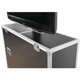 Gator Gtour Flightcase para Pantallas LED/LCD de 55" con Elevador Motorizado