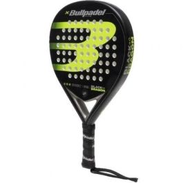 Pala de Pádel Bullpadel Black Dragon 4.0/ Negro y Verde Pala de Pádel Bullpadel Black Dragon 4.0/ Negro y Verde