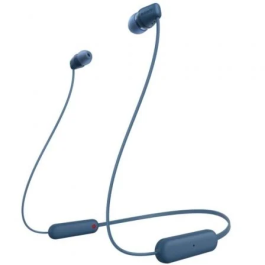 Auriculares Bluetooth Sony WI-C100 Azul Precio: 33.88999944. SKU: S0441571