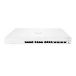 Aruba Instant On 1960 12XGT 4SFP+ Switch de Red de Agregación 10GbE Apilable, Gestionado en la Nube para PyMEs