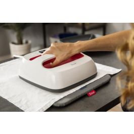 Cricut 2006053 Esterilla protectora de planchado, 120 mm x 305 mm, Gris