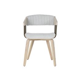 Silla Scandi DKD Home Decor Gris 55 x 76.5 x 53 cm