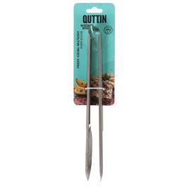 Pinzas de cocina multiuso Quttin 23.5 cm acero (36 Unidades) Pinzas de cocina multiuso Quttin 23.5 cm acero (36 Unidades)