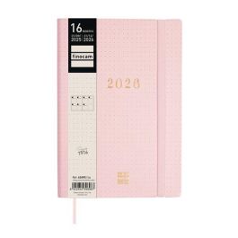 Agenda Anual (2025-26) Finocam 16 Meses Internacional Dotted Cosida S/V Apais. Y10 140X204 Con Goma Rosa Precio: 12.50000059. SKU: B1GCPQKT4S