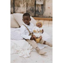 Muñecas Arias Muñeca Reborn 45 cm Rafael con Saco Portabebé Español