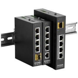 D-Link Switch Industrial Dis - 100 gr - 5Psw 5 Puertos Gigabit Ethernet con PoE