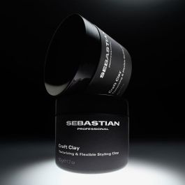 Sebastian Professionals CRAFT CLAY Arcilla Mate Texturizadora y Definidora para Cabello, Acabado Flexible y Remodelable, 50 g