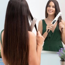 Plancha de Pelo Cerámica con Vapor Stemio InnovaGoods 36 W