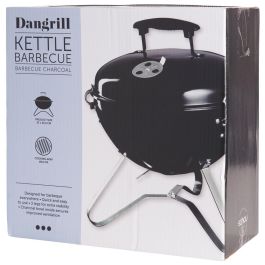 Dangrill Barbacoa Kettle Negra Diámetro 37 cm Metal