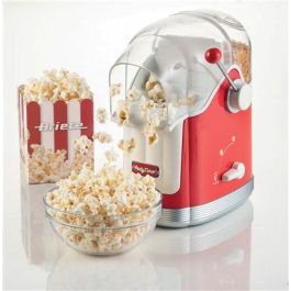 Ariete 2958/00 Máquina de Palomitas Party Time Roja Diseño Retro Años 50 Ideal para Snacks Naturales y Libres de Grasas