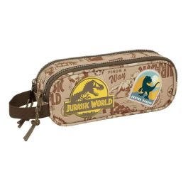 Bolso Escolar Portatodo Safta Doble Jurassic World 80x210x60 mm
