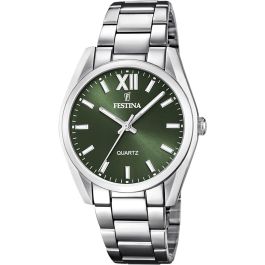 Reloj Hombre Festina F20622/4 Verde Plateado Precio: 125.49999968. SKU: B13KN6EQKZ